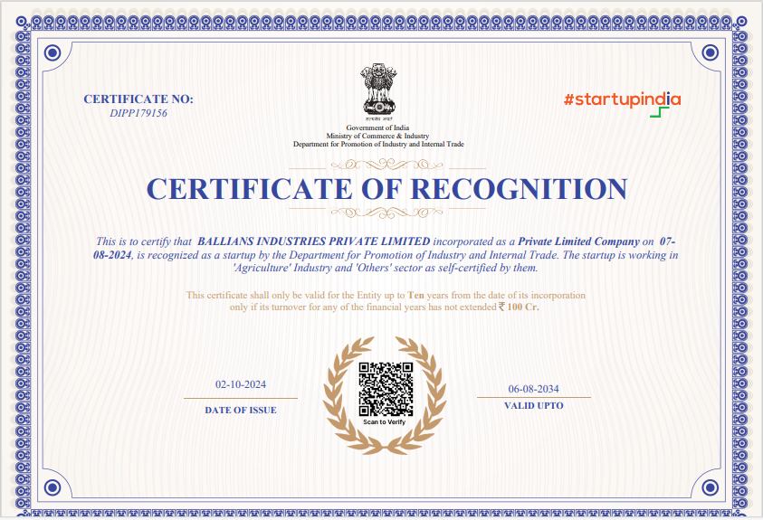 Export Certification